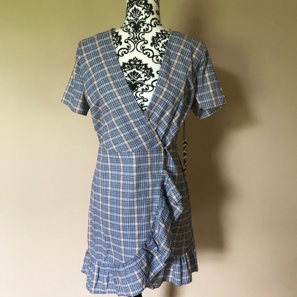 HYFVE PLAID MINI DRESS - Picture 2 of 5